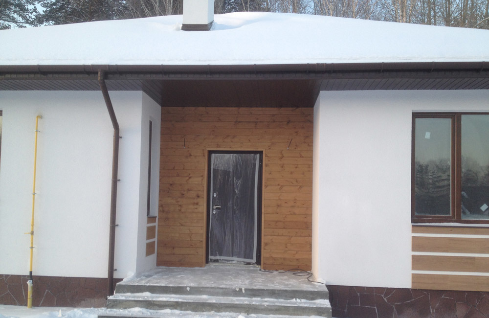 Стройпроект: отделка одноэтажного дома в поселке "Соболь" №3