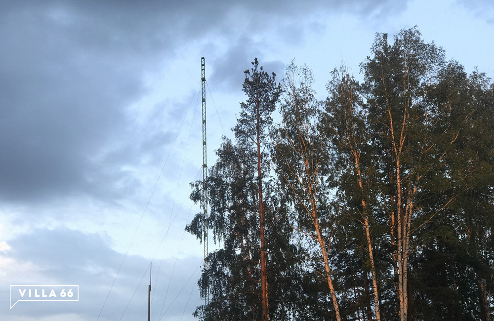 Новая вышка сотовой связи для коттеджного поселка «Заповедник» №1
