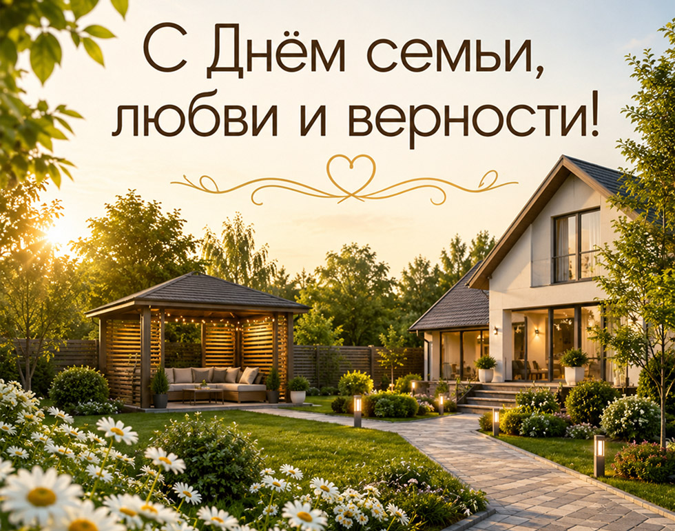 С Днём семьи, любви и верности! №1