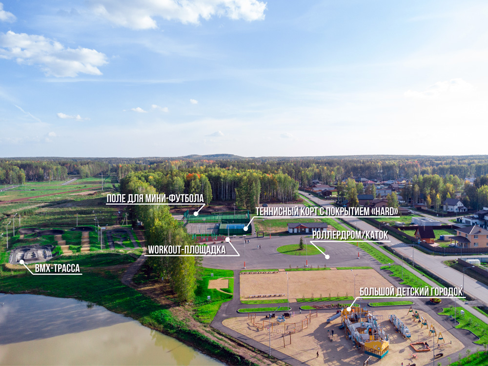 Спортивный комплекс в «Заповеднике» №1