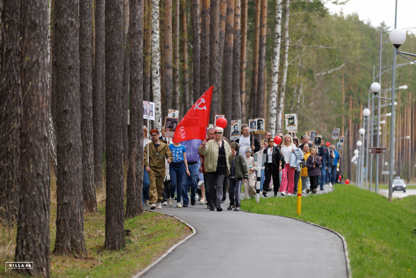 День Победы отпраздновали в «Заповеднике» №1