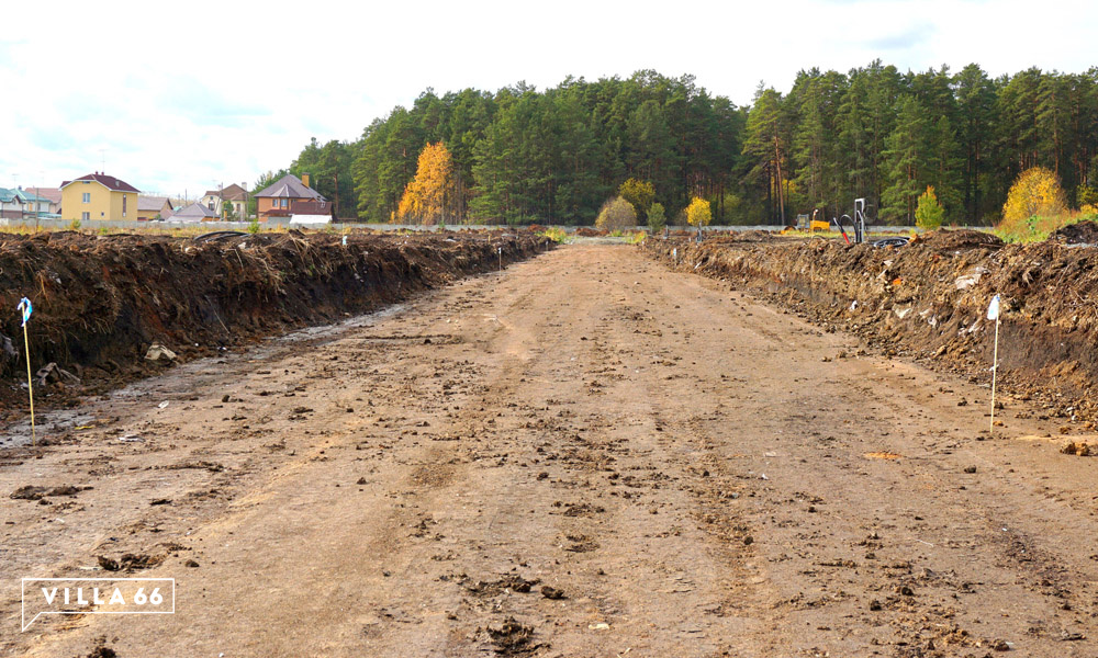 Строительство поселка «Лесной» №1