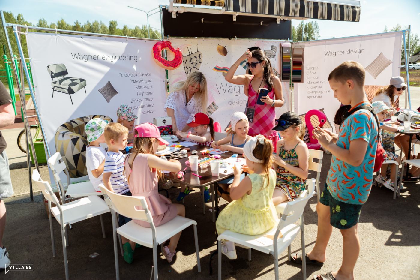 В «Заповеднике» прошел детский праздник №1