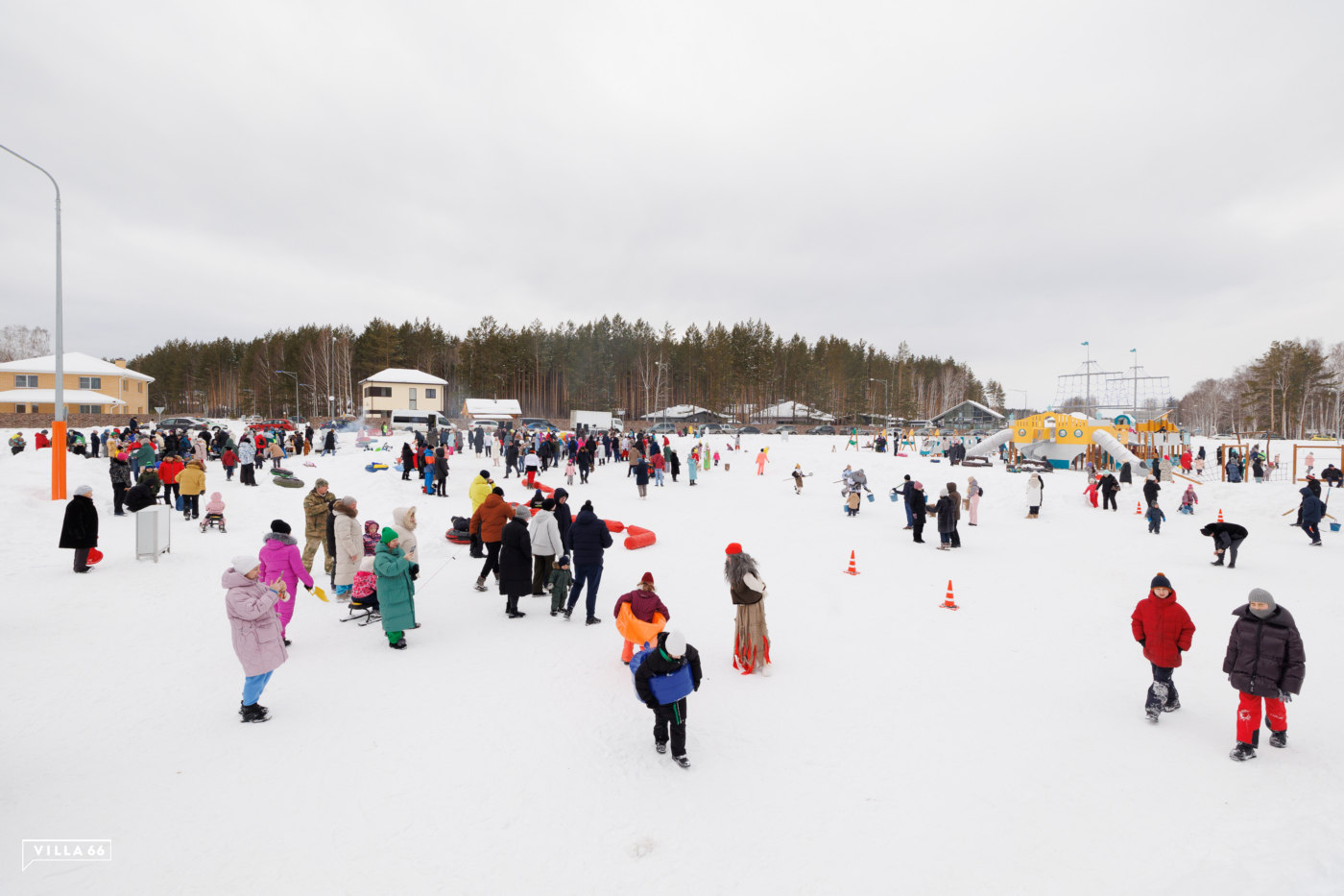 В «Заповеднике» отпраздновали Масленицу №1