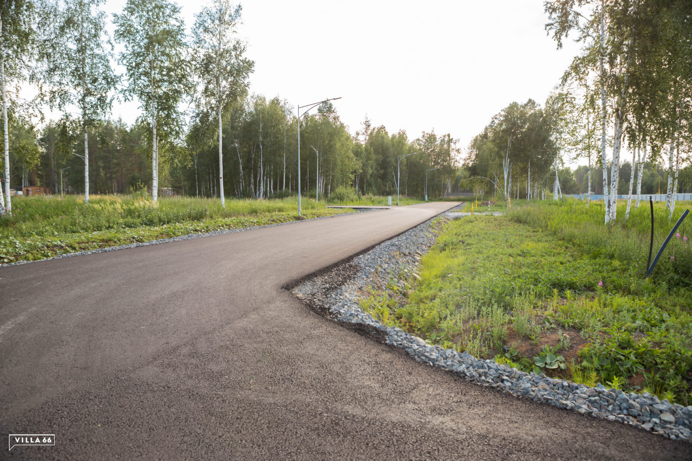 Закончено асфальтирование дорог в поселках «Ласточка» и «Медвежата» №1