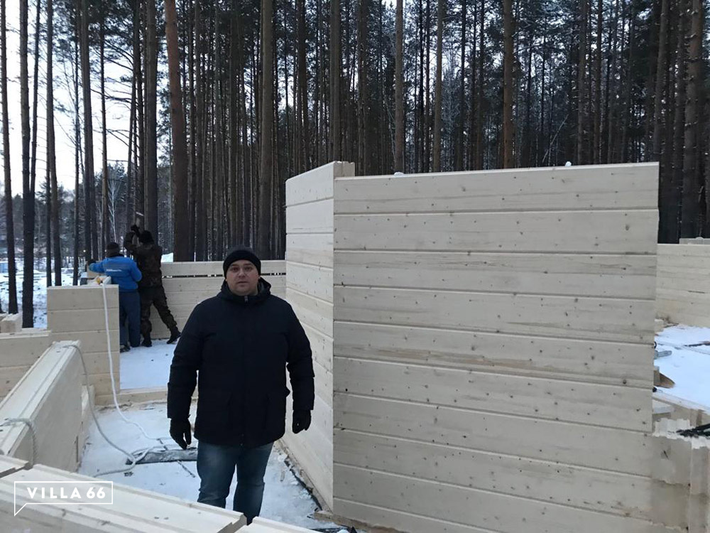 Дом, баня, лес и вид на пруд: отзыв о строительстве в «Заповеднике» №3