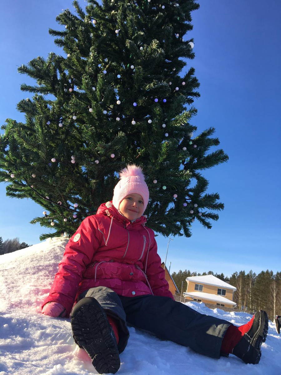 В первые же выходные купили лыжи для всей семьи №2