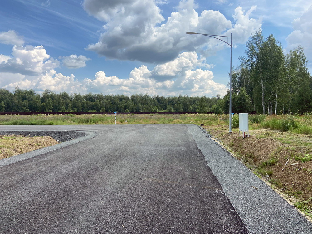 Закончено асфальтирование дорог в посёлке «Жемчужный» №1