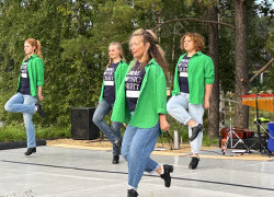 Открытый концерт прошел в посёлке «Заповедник»