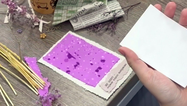 В «Заповеднике» прошел мастер-класс по созданию экооткрыток