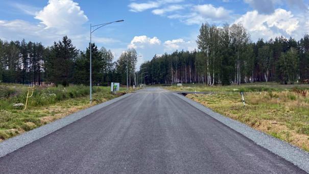 Закончено асфальтирование дорог в посёлке «Жемчужный»