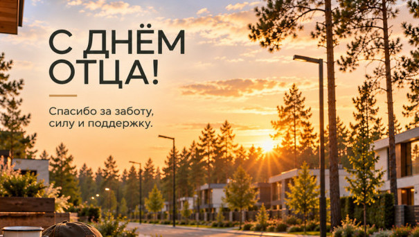 С Днём отца! Поздравляем самых надёжных, мудрых и любящих пап!