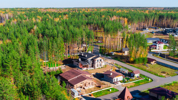 Выбор между участком с лесом и участком на солнечной поляне