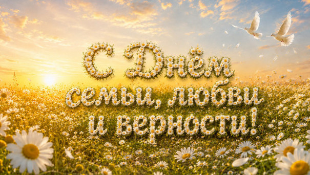 С Днём семьи, любви и верности!