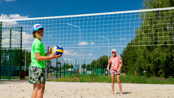 Пляжный волейбол в КП «Заповедник»