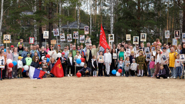 День Победы отпраздновали в «Заповеднике»