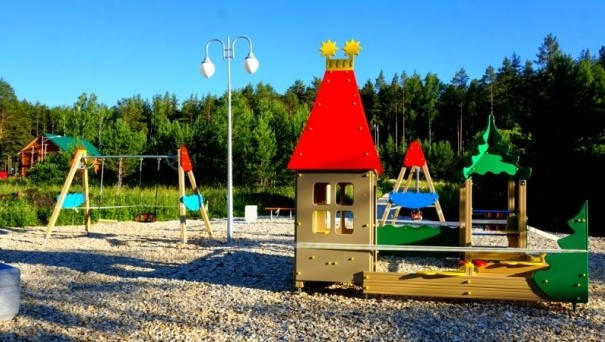 В поселке «Филино» закончено строительство детской площадки!