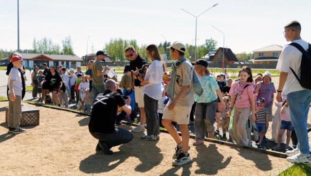 В коттеджном поселке «Заповедник» прошел увлекательный квест