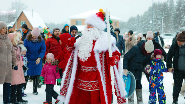Обратно в детство - Новый год в поселке «Заповедник»