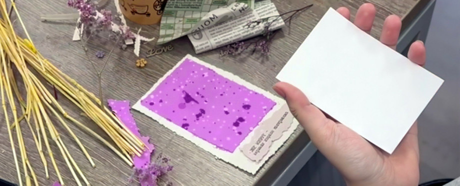 В «Заповеднике» прошел мастер-класс по созданию экооткрыток