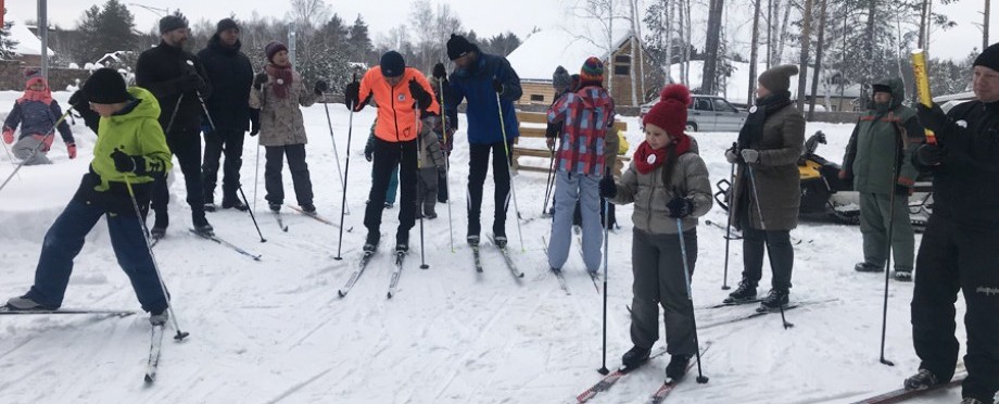 10 февраля прошел день зимних видов спорта в «Заповеднике»