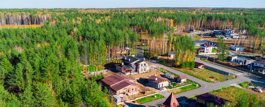 Выбор между участком с лесом и участком на солнечной поляне