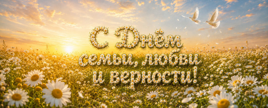 С Днём семьи, любви и верности!