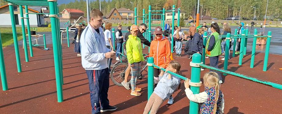 Жители «Заповедника» успешно сдали нормы ГТО