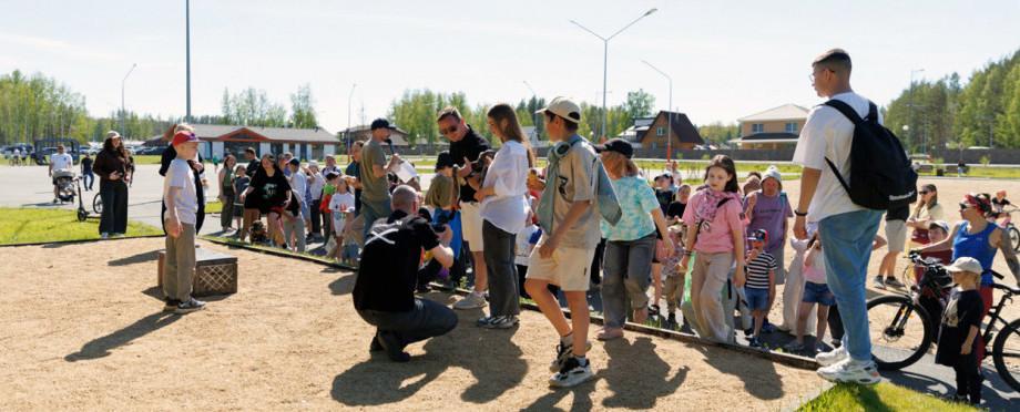 В коттеджном поселке «Заповедник» прошел увлекательный квест