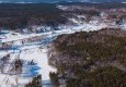 Поселок "Заповедник" с высоты птичьего полета - март 2018 - вид №14