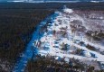 Поселок "Заповедник" с высоты птичьего полета - март 2018 - вид №8