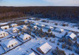 Поселок "Радость" с высоты птичьего полета - январь 2026 - вид №5