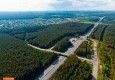 Съезд с трассы М5 к группе поселков "Заповедник" - вид №9