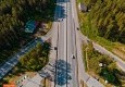 Съезд с трассы М5 к группе поселков "Заповедник" - вид №2