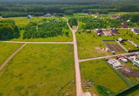 Поселок "Лукоморье" с высоты птичьего полета - июнь 2018
