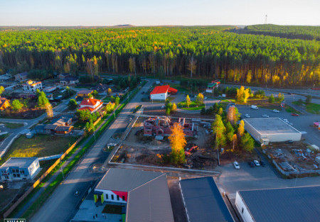 Золотая осень в коттеджном поселке "Заповедник" - октябрь 2024