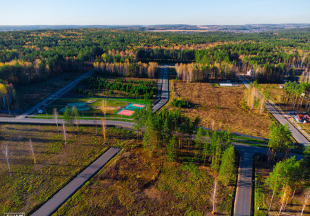 Золотая осень в коттеджном поселке "Заповедник" - октябрь 2024