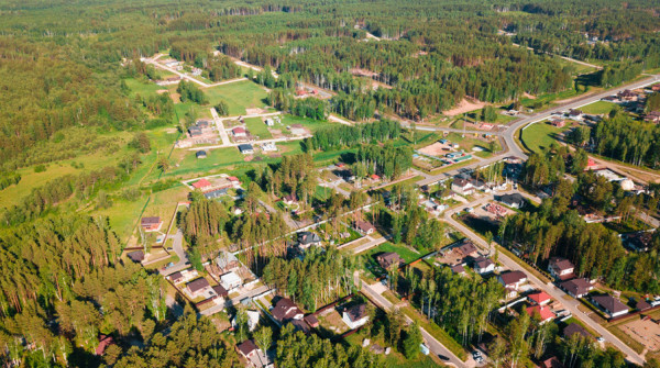 "Заповедник" с высоты птичьего полета - июнь 2021 - вид №1