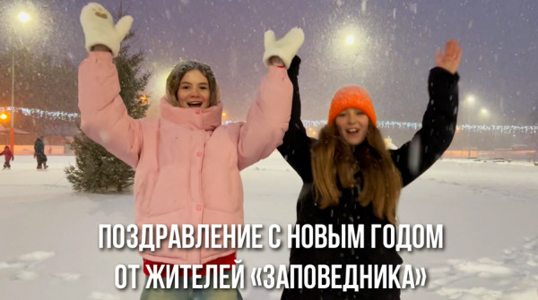 Поздравление с Новым годом! Анна и Виктория из поселков «Совята» и «Соловьи» - вид №1