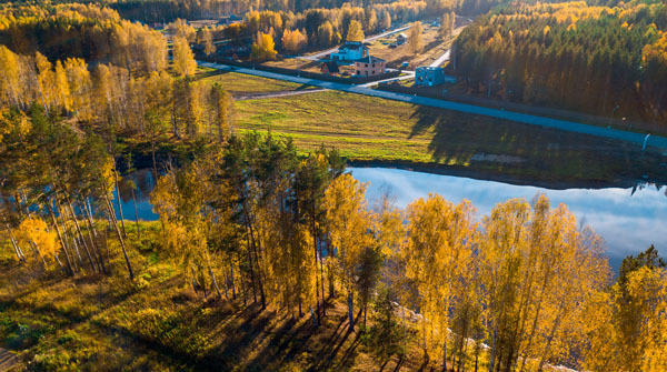 Поселок "Белка" - октябрь 2018 - вид №1