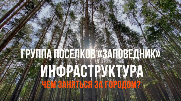 Инфраструктура группы поселков «Заповедник» - вид №1