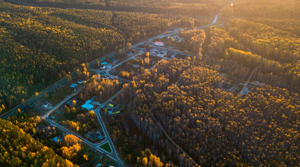 Поселок "Филино" - октябрь 2018 - вид №1