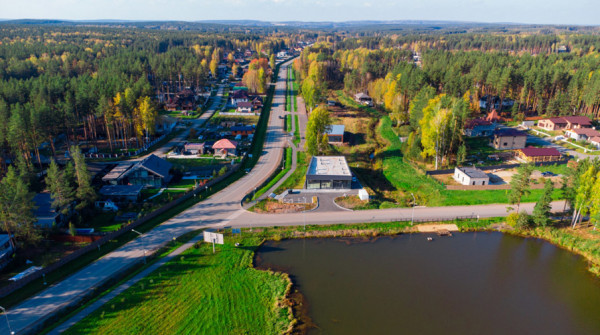 КП Заповедник с высоты птичьего полета - октябрь 2025 - вид №1