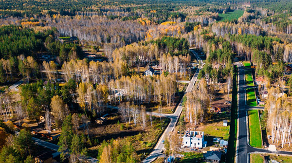 Поселок "Сокол" - октябрь 2018 - вид №1