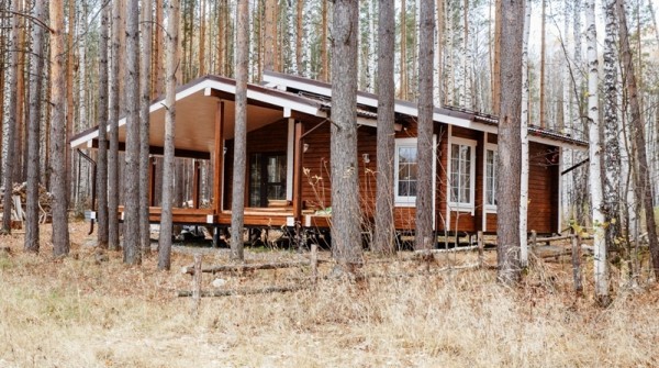 Строительство домов в "Заповеднике" - октябрь 2016 - вид №1