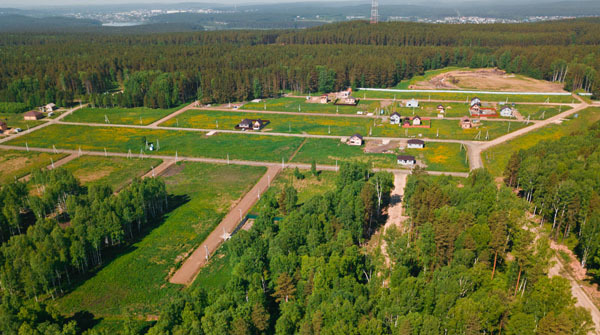 Поселок "Бобер" - июнь 2018 - вид №1