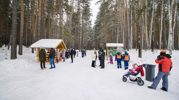 В «Заповеднике» прошла «Лыжня России - 2021» - вид №1