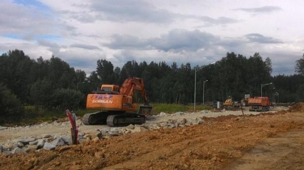 Строительство дорог в Филино 07.06.2016 - вид №1