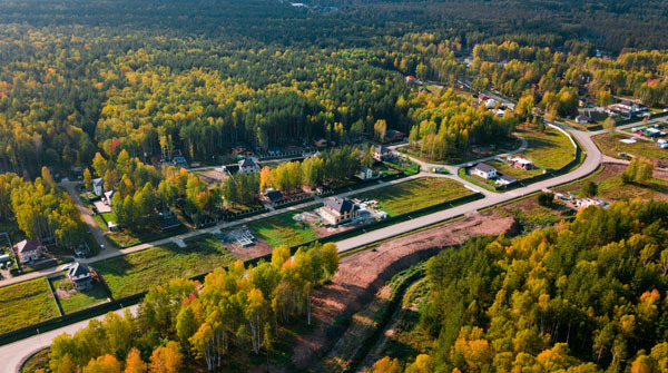 Осень в группе поселков "Заповедник" - вид №1