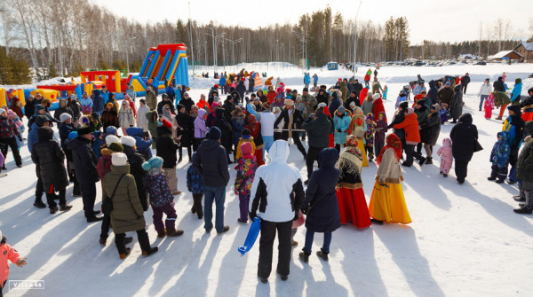 Масленица 2021 в группе поселков "Заповедник" - вид №1